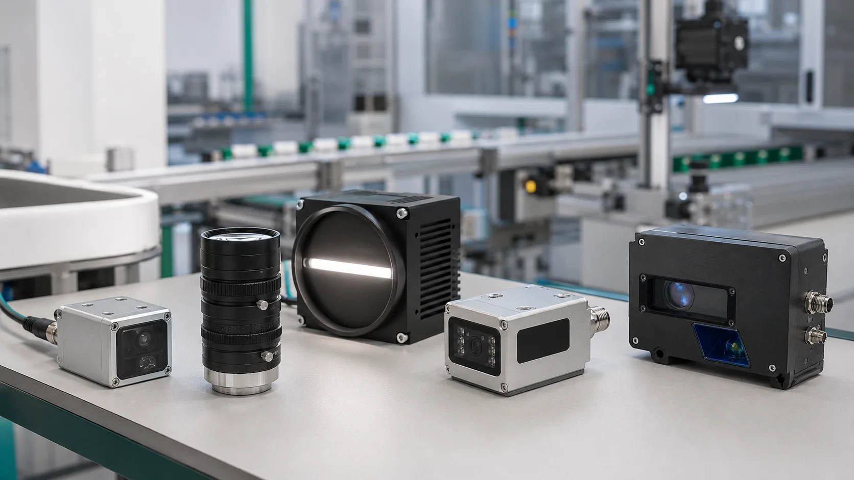 Basler Camera Selection industrial machine vision comparison visual