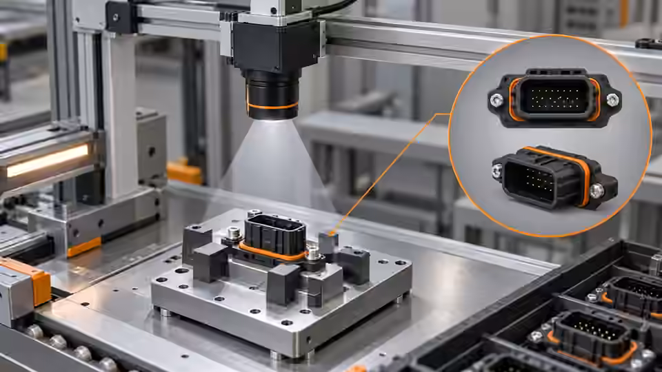 Set up a camera for visible assembly verification