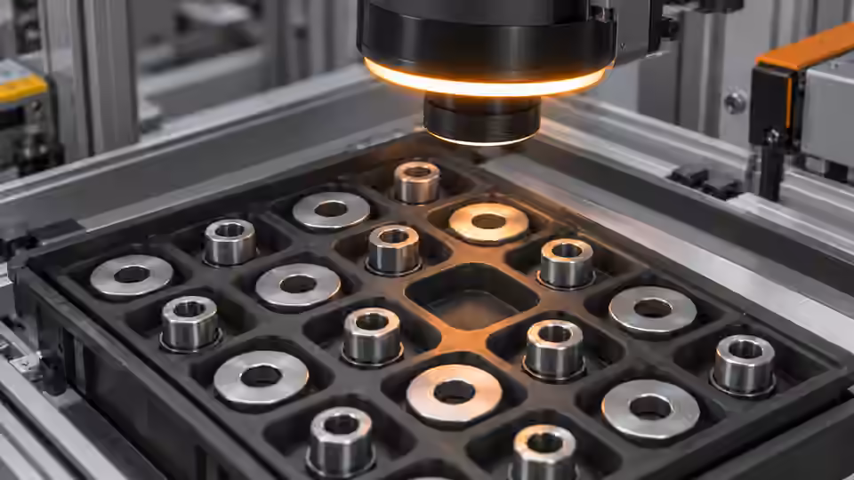 Component counting: lighting and ROI boundaries