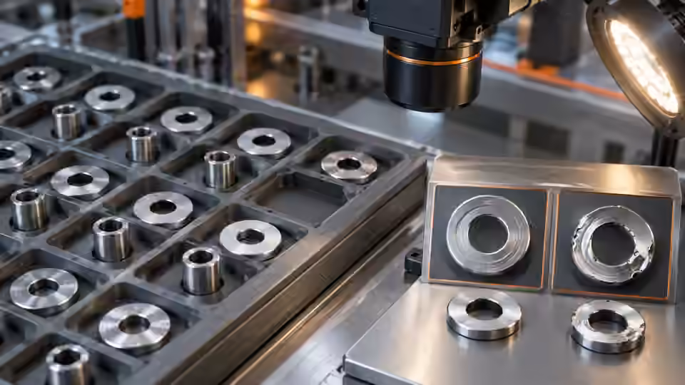 Component counting: merged and split part diagnosis