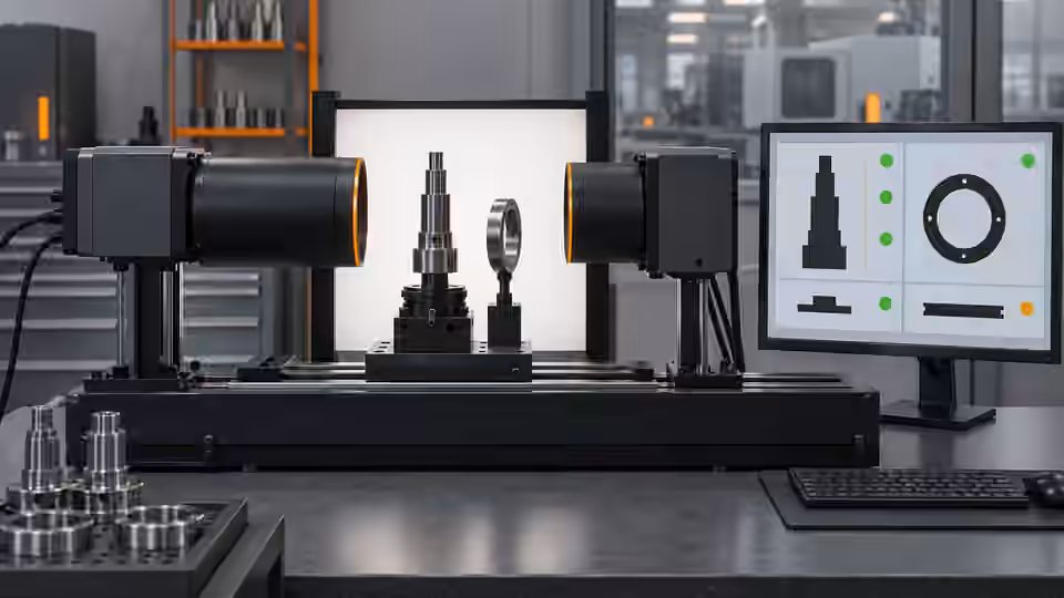 Dimensional inspection: AI workflow and calibration