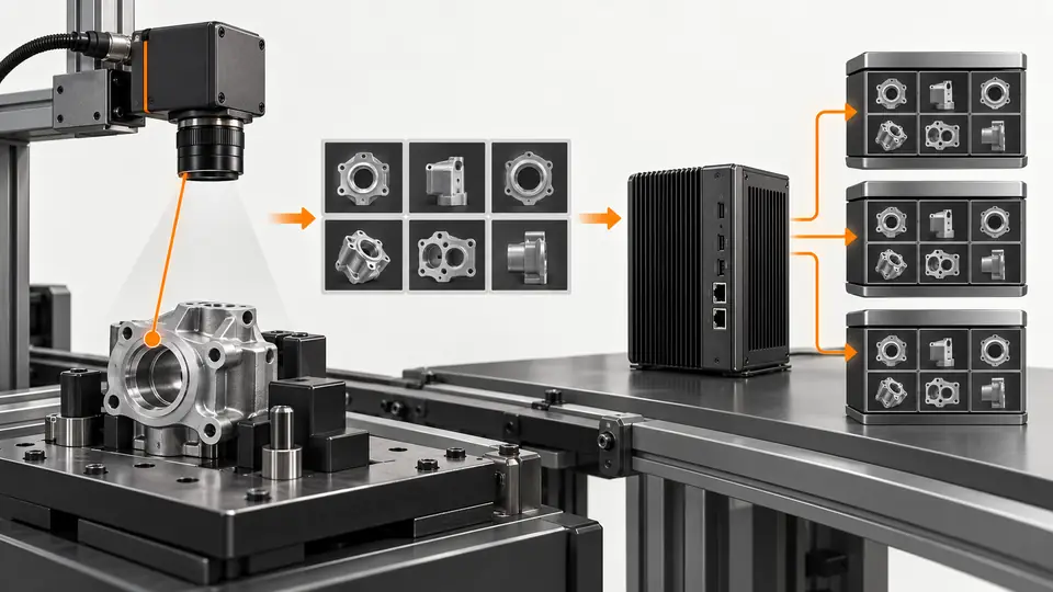 Link inspection records, images and part identifiers