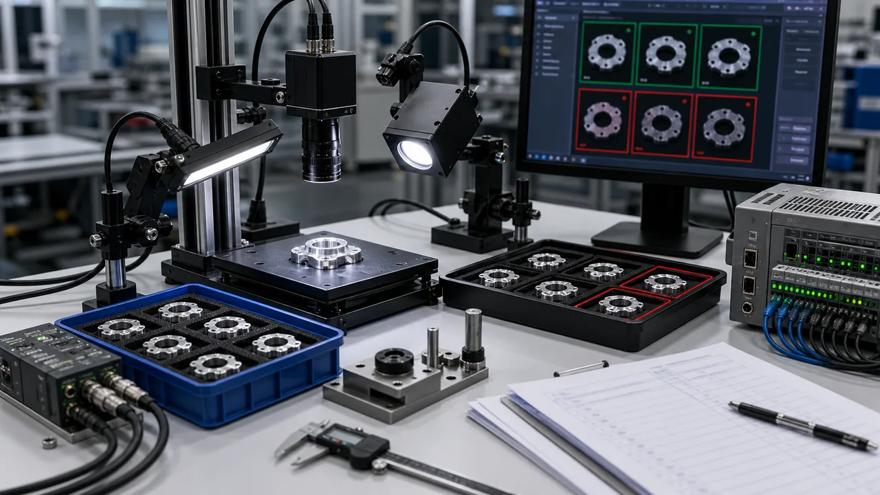 Pharmaceutical packaging inspection station for code label seal and carton verification